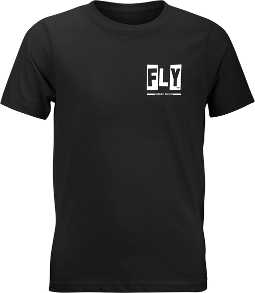 Fly Racing Youth Fly Punk Tee Black Yl 354-0416Yl
