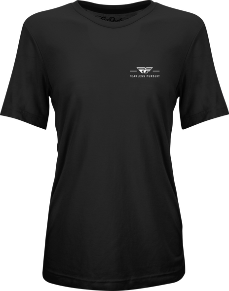 Fly Racing Women'S Fly Motto Tee Black Md 356-0050M