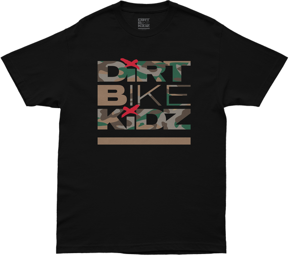 Dbk Classic Camo Tee Black/Color Camo Md At-Classiccam-M