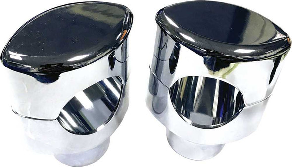 Harddrive Riser Kit For 1.25" Dia 1.5" Tall Chrome 240973