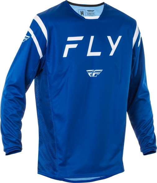 Fly Racing Kinetic Center Jersey Navy/White 2X 378-5212X
