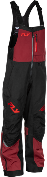 Fly Racing Women'S Carbon Bibs Merlot/Red Md 470-5214M