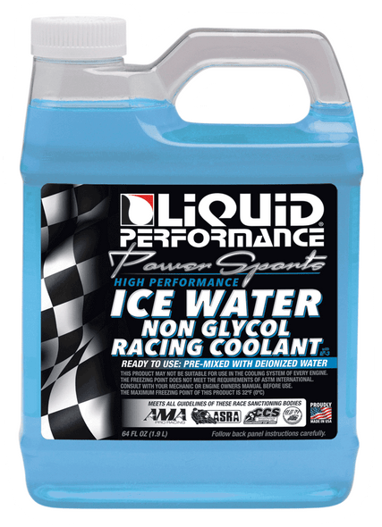 Liquid Performance Ice Water Non Glycol Racing Coolant 64Oz 0699