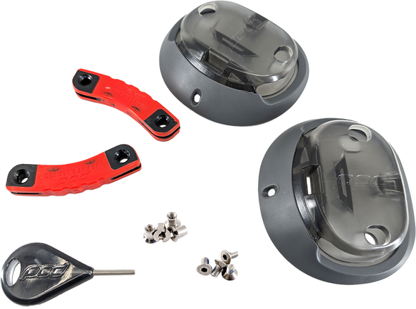 Pod Kx 3.0 Hinge Rebuild Set Red/Black Kx30-Rbk-Bl-Os