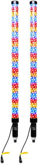 Boss Audio Bluetooth 2" Fat Led Whip 1 Pr Led Fat Whips Xp3Pf