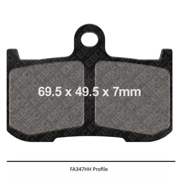 Ebc Ebc Brake Disc Pads Fa347Hh