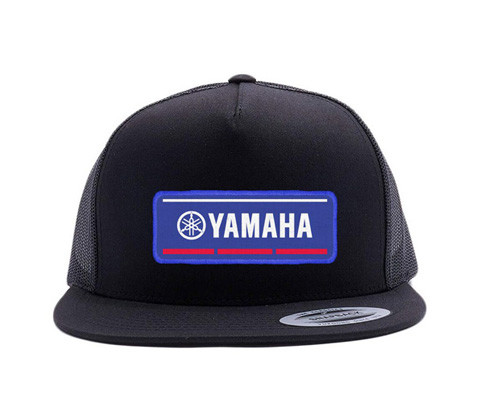 Factory Effex Yamaha Vector Snapback Hat / Blackgrey Mesh Os 22-86204