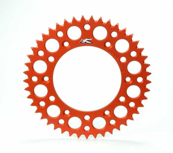Renthal Renthal Rear Ultralight Sprocket Orange Grooved 49T 224U-520-49Gpor