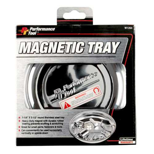 Performance Tool Magnetic Tray Round W1264