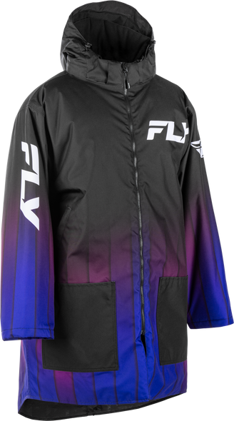 Fly Racing Pit Coat Purple L/Xl 470-4054L