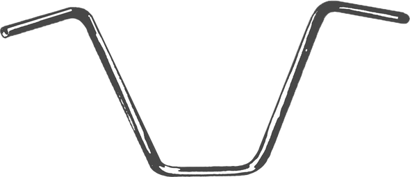 Fire Power 1" Handlebar Ape Hanger 14" Rise 07-12505