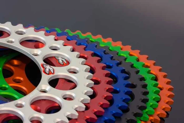 Renthal Renthal Rear Ultralight Sprocket Black Grooved 49T 224U-520-49Gpbk