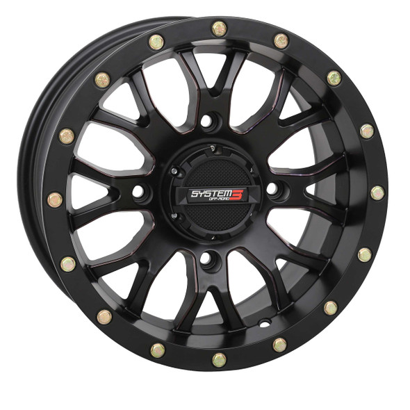 System 3 St3 Wheel 18X7 4+3 (+10Mm) 4/137 Matte Black 18S3-1137