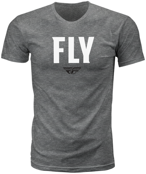 Fly Racing Fly Wfh Tee Dark Grey Heather Md 352-0156M