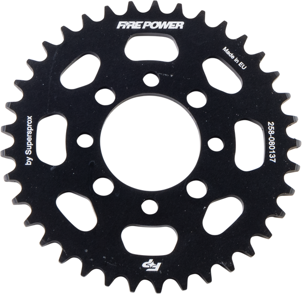 Fire Power Rear Sprocket Aluminum 37T Blk Fpa-801-37-Blk