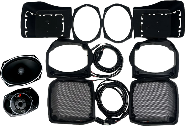 Cerwin Vega 6"X9" Cut In Lid Kit W/ Ph694 2014-2023 Flh/T Bags Rpmph694Lk