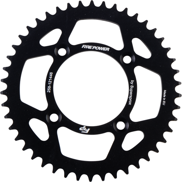 Fire Power Rear Sprocket Aluminum 46T Blk Fpa-1214-46-Blk