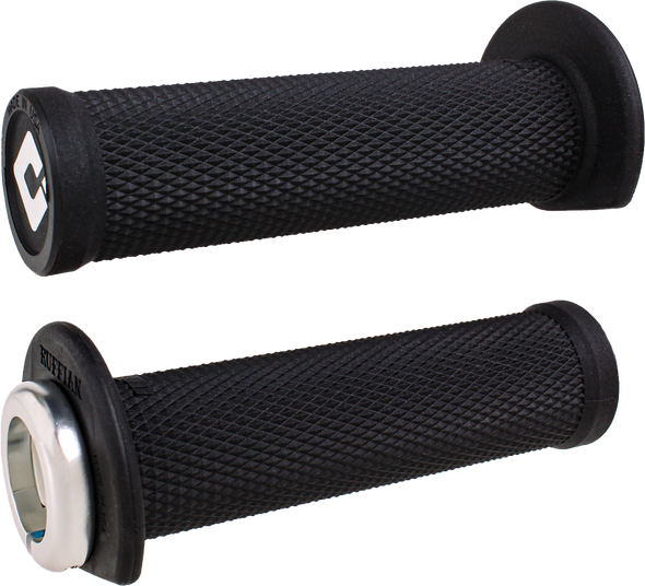 Odi Atv/Pwc Ruffian Lockon Grip 125Mm Black/Silver J33Rfb-S