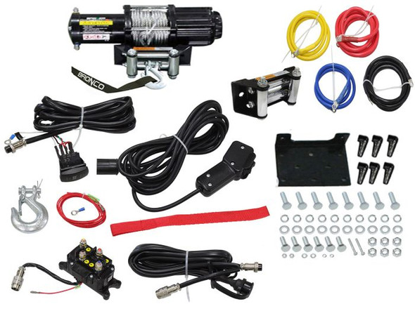 Winch 6 000 Lbs Wire Type Steel Wire AC-12134