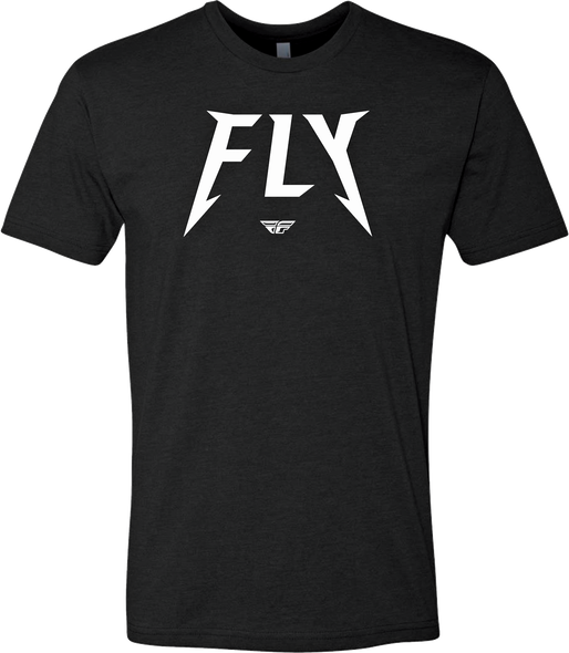 Fly Racing Fly Master Tee Black Lg 354-0320L