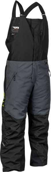 Fly Racing Outpost Bib Black/Grey/Hi-Vis 3X 470-65023X