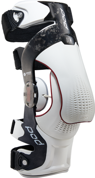 Pod K8 3.0 Knee Brace Carbon (Rt) Carbon/White Lg K830-Clt-Rt-Lg