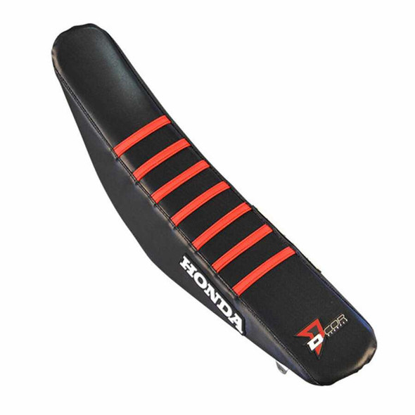 D-Cor Seat Cover Black W/Red Ribs Hon 30-10-080