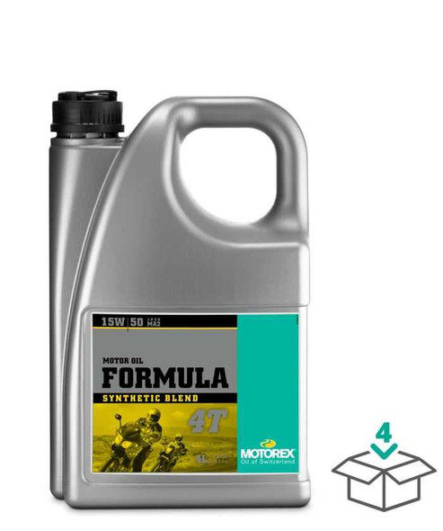 Motorex Motorex Formula 4T 15W50 Sae Jaso Ma2 4 Liter 306183