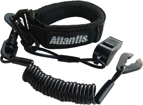Atlantis Pro Floating Wrist Lanyard Black A8130Pfw