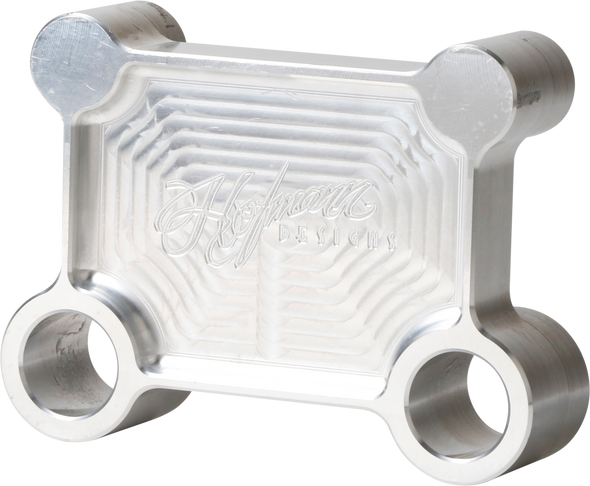 Hofmann Designs H/D Billet Pull Back Plate Raw Batwing Hdb-1017R