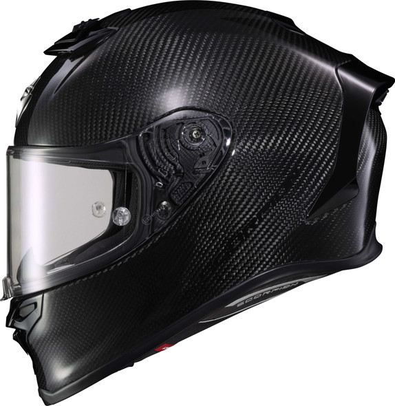 Scorpion Exo Exo-R1 Air Full Face Helmet Carbon Gloss Black Xs R1C-0032