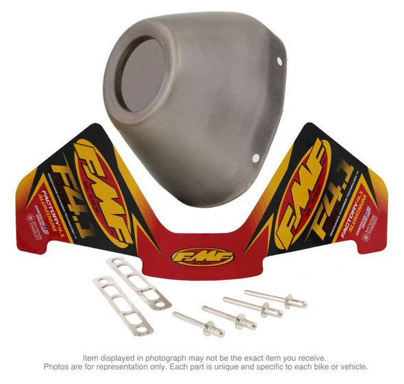 Fmf Rct S/S Replacement End Cap Kit 040641