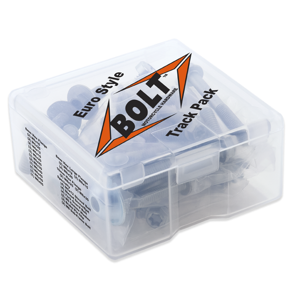 Bolt Motorcycle Accessories Euro Style Track Pack 48Eutp