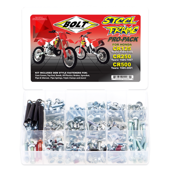Bolt Motorcycle Accessories Propack For Honda Cr Steel Frm Crpp-Sf