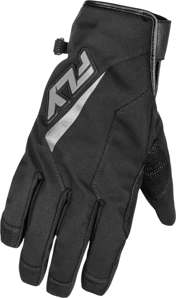 Fly Racing Title Long Gloves Black Lg 371-0615L