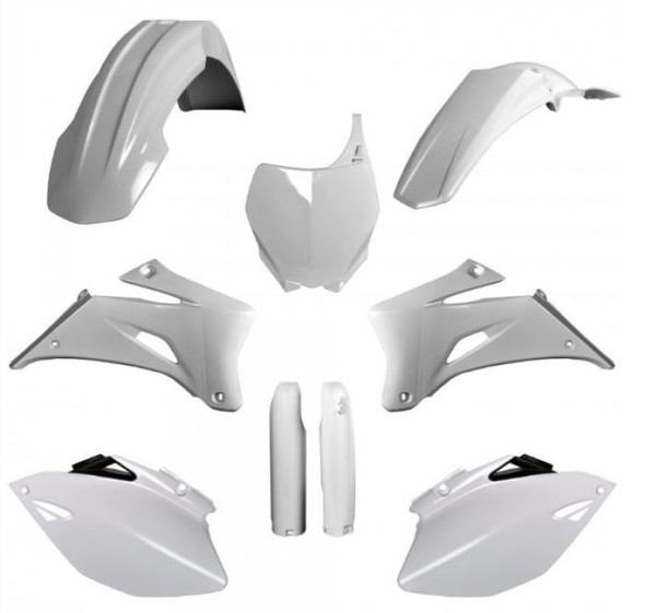 Polisport Replica Plastic Kit Full Kit Yamaha White 91396