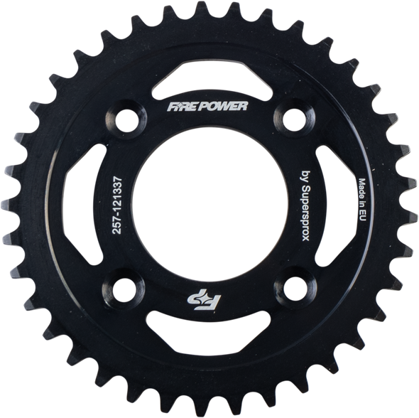 Fire Power Rear Sprocket Steel 37T Blk Fps-1213-37-Blk