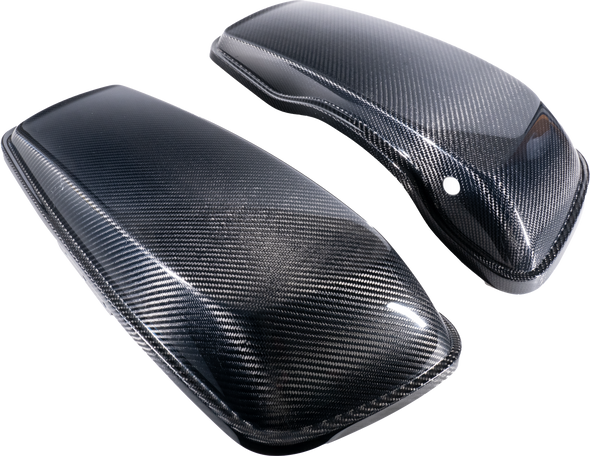 Hofmann Designs Carbon Fiber Saddlebag Lids `14-23 Flh/Flt Hdcf6012