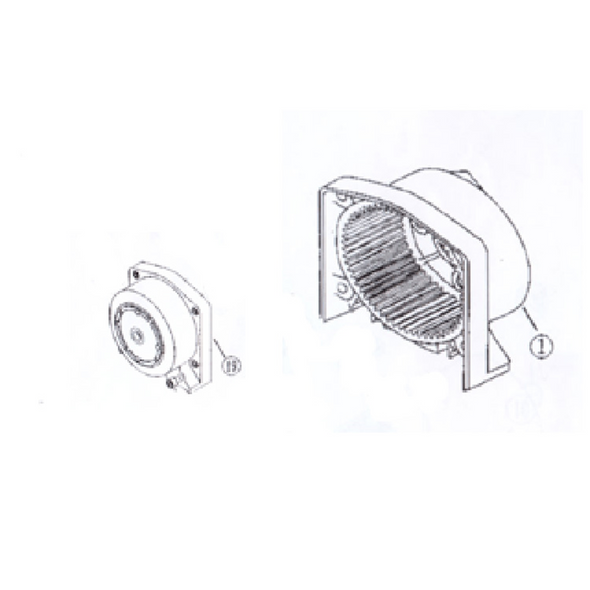 End Housing And Clutch Assembly For 3000 Lb. Winch AC-12003J