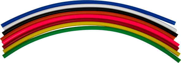 Fire Power Gas Cap Vent Hose 18" Multi-Color 50/Pk 28-6150