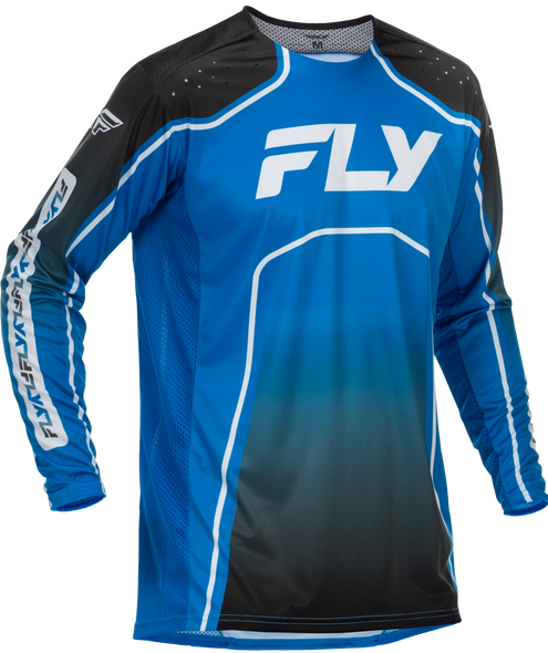 Fly Racing Youth Rayce Bicycle Jersey Blue/Black/White Ys 379-051Ys