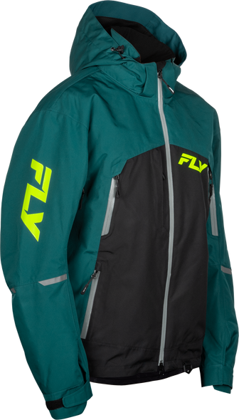 Fly Racing Incline Jacket Teal/Black Md 470-4109M