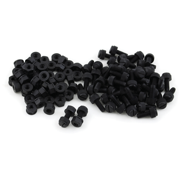 Bolt Motorcycle Accessories License Plate Bolts/Nuts 50/Pk Lpfb50