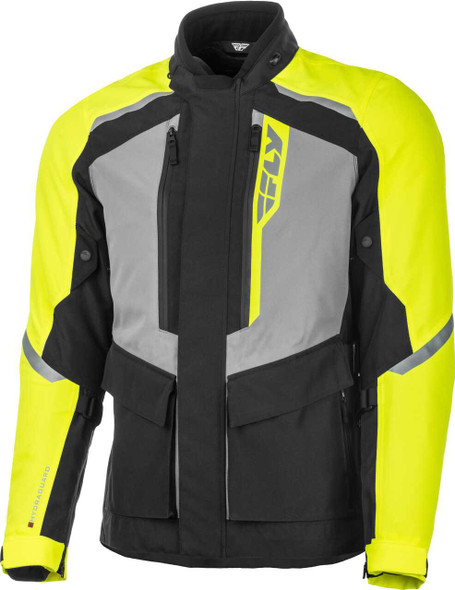 Fly Racing Terra Trek Jacket Black/Hi-Vis Md #6179 477-2114~3
