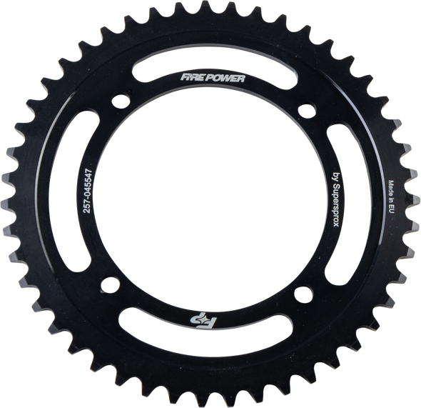 Fire Power Rear Sprocket Steel 47T Blk Fps-455-47-Blk