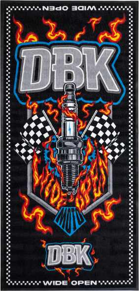 Dbk Wide Open Bike Mat 3.5'X7' Ac-Wideopen-Mat