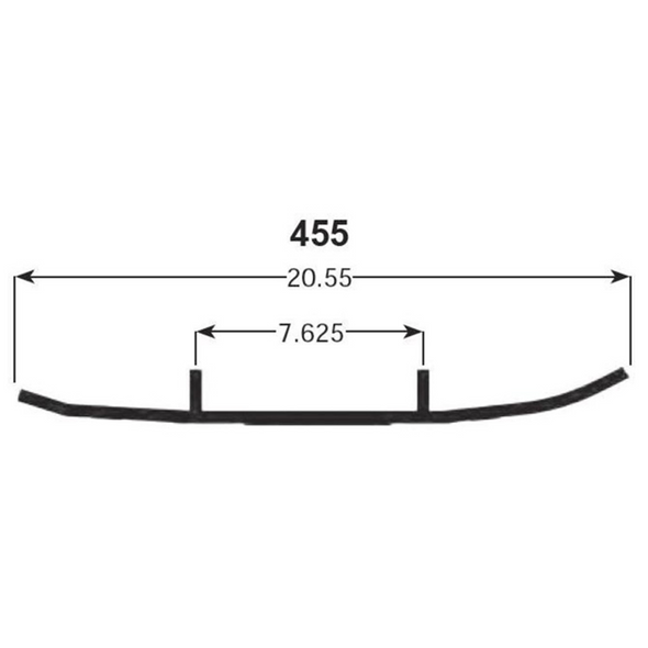 Spi Defender Hardweld Runners Skidoo WB-000-455