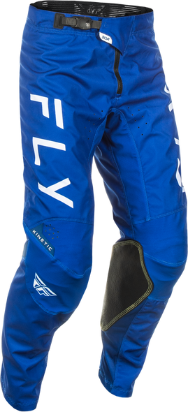 Fly Racing Kinetic Center Pants Navy/White Sz 28 378-53128