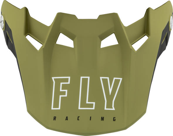 Fly Racing Formula Cc Centrum Visor Matte Olive Green/Black Md/Lg 73-47134M