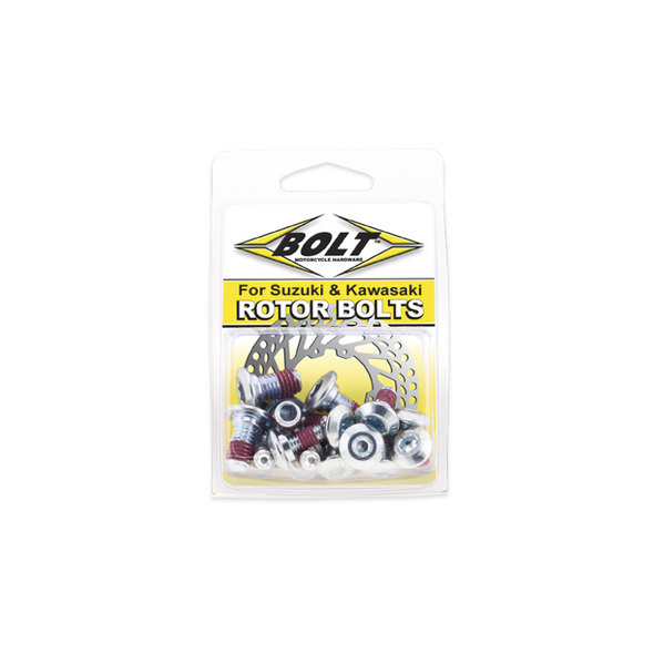 Bolt Motorcycle Accessories Rotor Bolts Suzuki/Kawasaki 2009-Skrtr